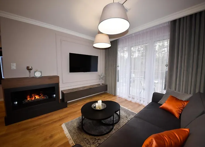 Apartament Lesny No 63 Nad Zalewem Z Kominkiem , Garaz W Cenie